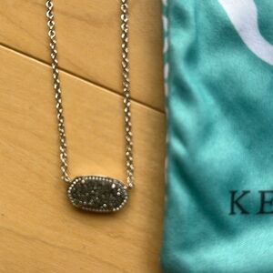 Kendra Scott hexagon doozy necklace 16 inches